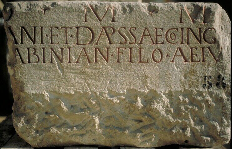 Stèle de Dapssa, de son mari et de Sabinius