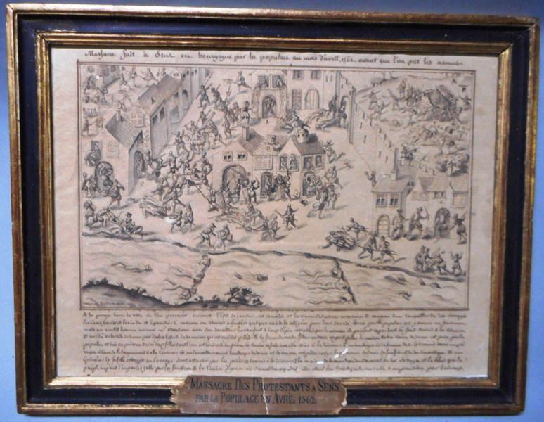 Massacre des protestants à Sens