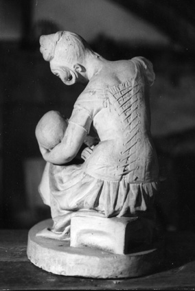 La jeune Mère ; Sujet familier (titre au Salon de 1833)