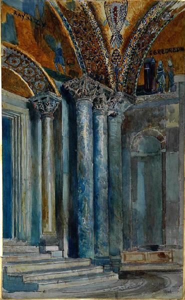 Venise, un porche de la basilique Saint Marc