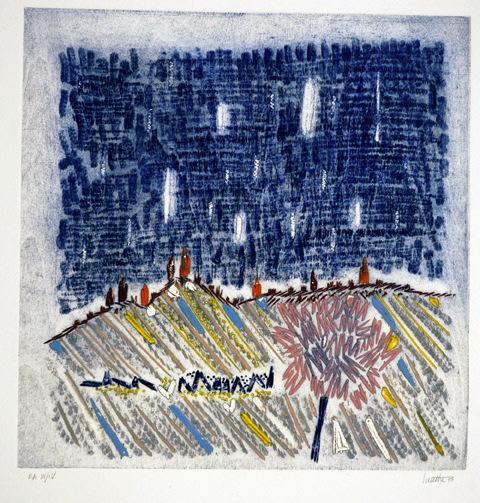 L'encre de tes yeux ou paysage avec arbre.