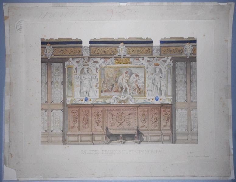 Galerie François Ier au château de Fontainebleau
