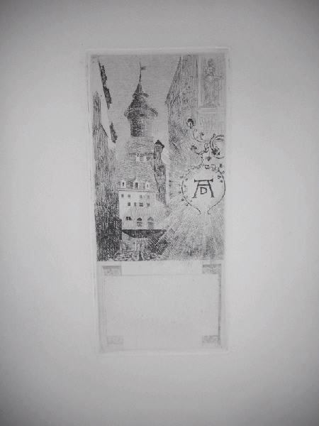 Nuremberg, couverture du catalogue de l'exposition de 1907