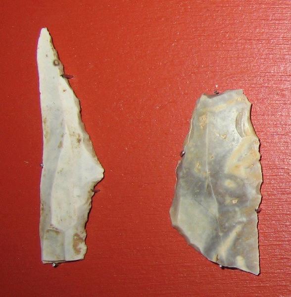 2 pointes à troncature oblique