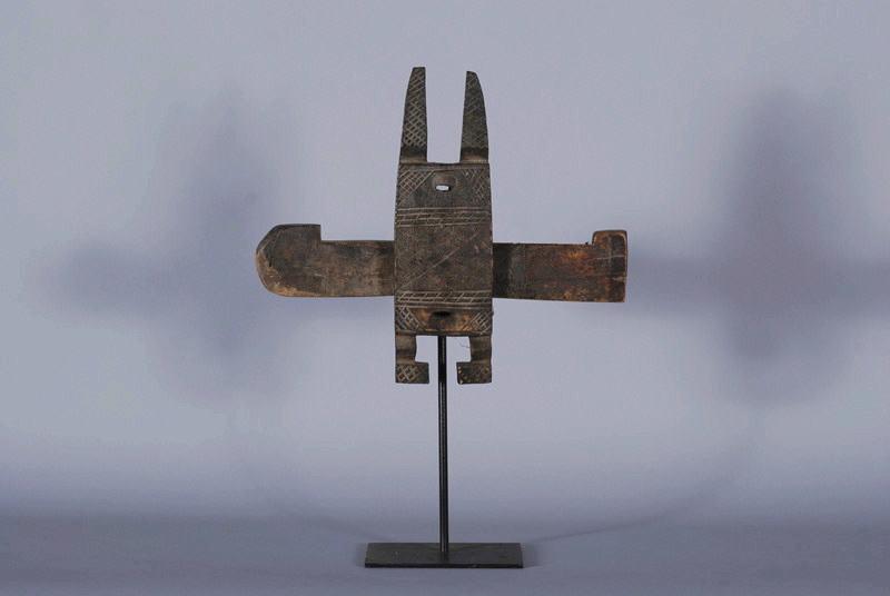 Serrure en forme d'animal.