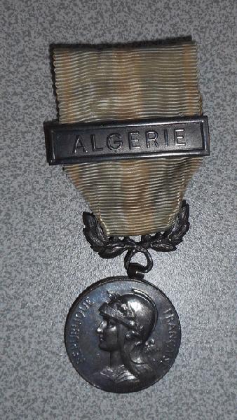 Médaille coloniale d'Algérie