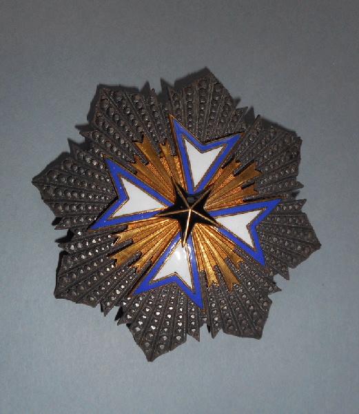 Plaque Grand-croix Etoile noire du Bénin