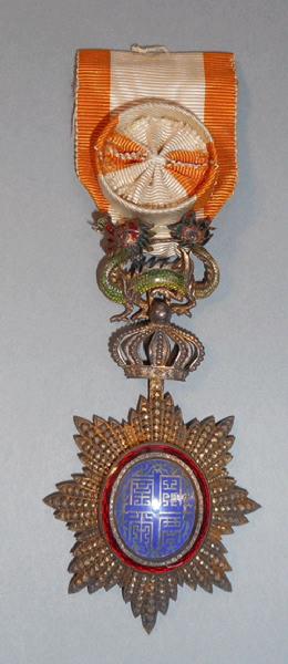 Médaille de l'ordre du Dragon d'Annam