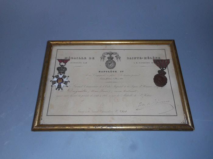 Médaille de légion d'honneur