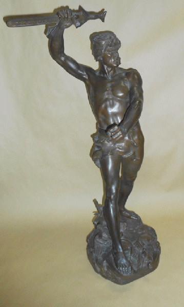 Brennus brandissant son épée