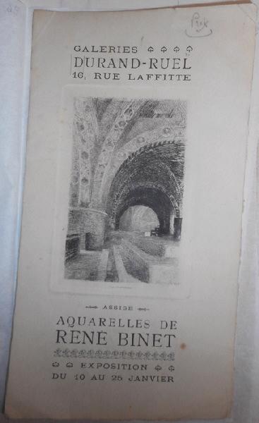 Couverture du catalogue 'Assise'