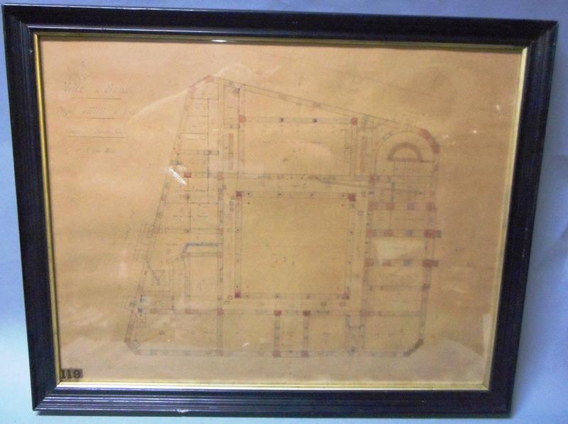 Projet d'un hôtel de ville, caves et sous-sols
