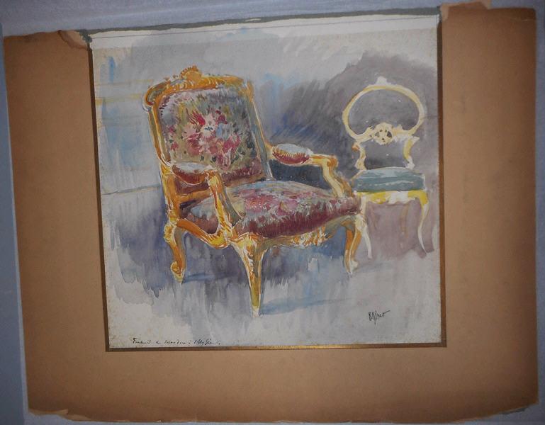 Fauteuil et chaise