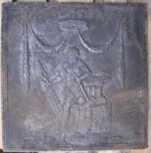 Vulcain forgeant ses armes (titre factice)