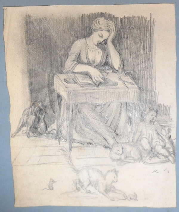 Femme lisant