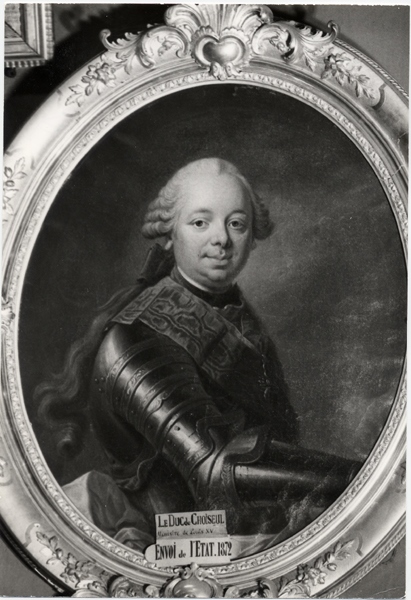 Portrait du duc de Choiseul