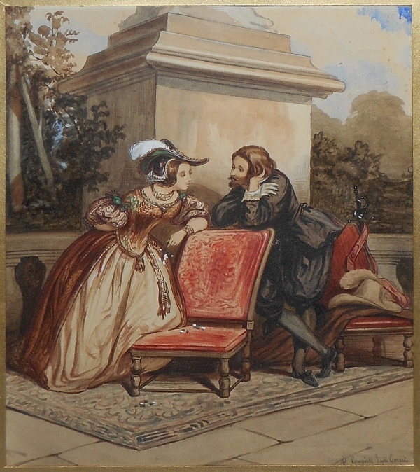 Scène galante