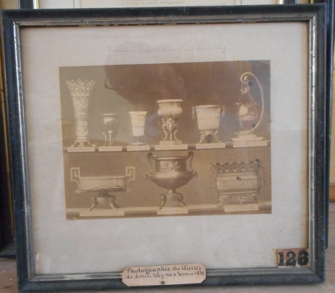 Photographie des oeuvres de Louis Kley