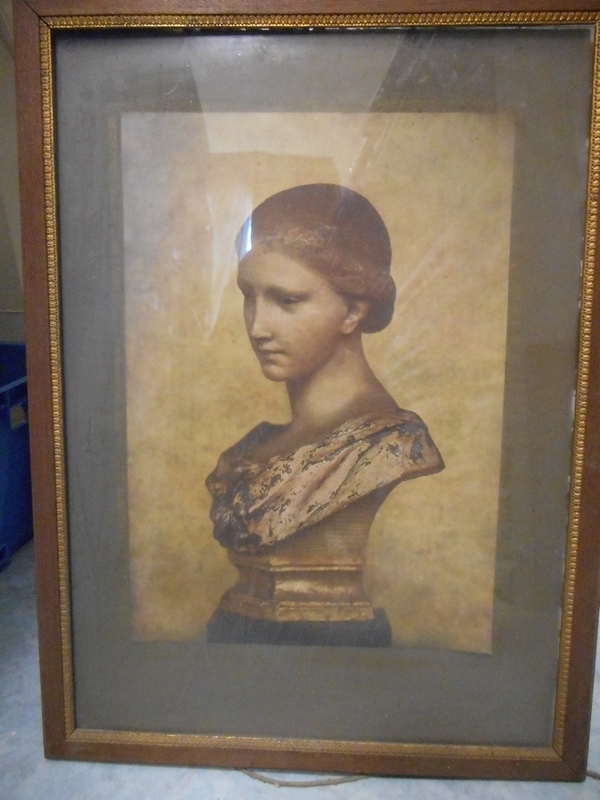 Photographie d'un buste de femme