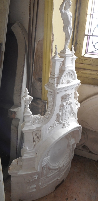 Cartouche de l'hôtel de ville de Sens