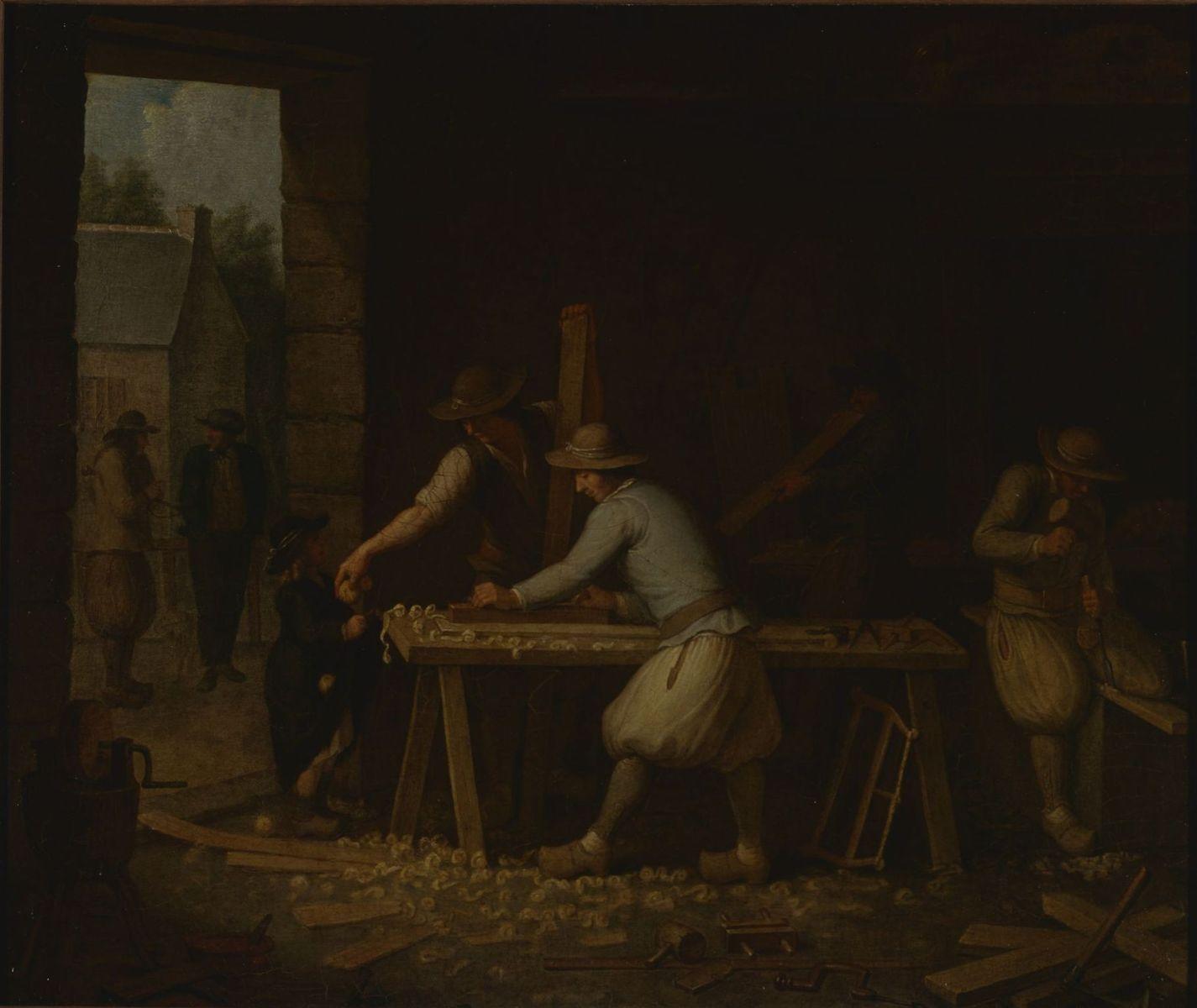 L'atelier de menuisier (titre d'usage)
