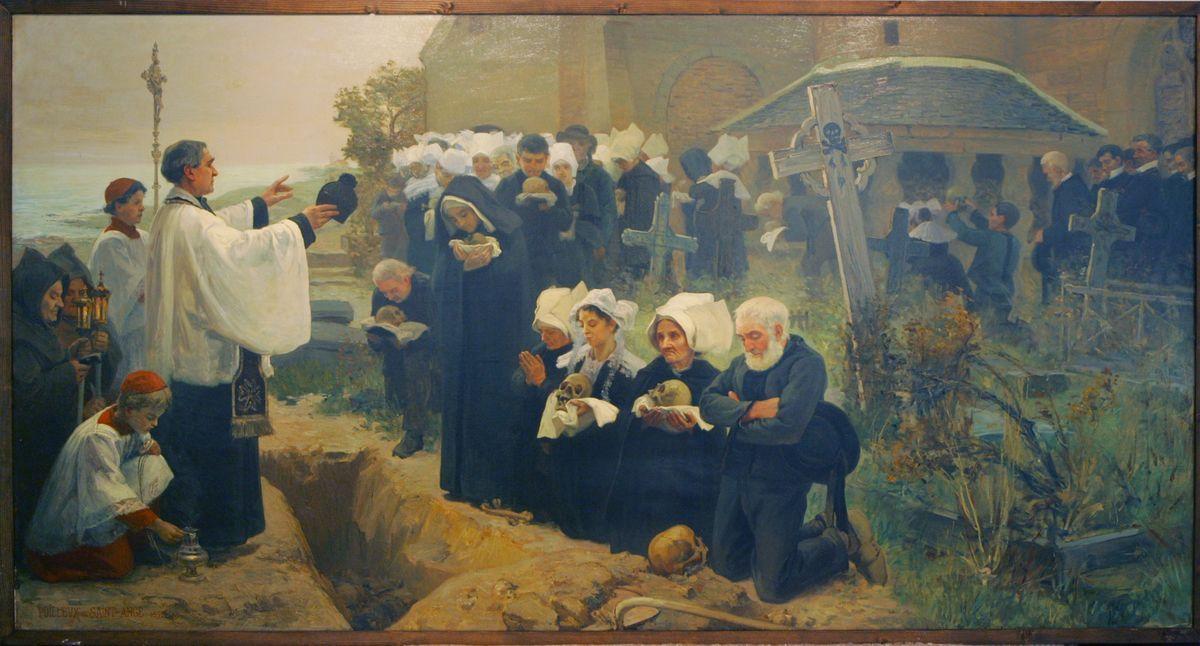 Translation de l'ossuaire de Trégastel