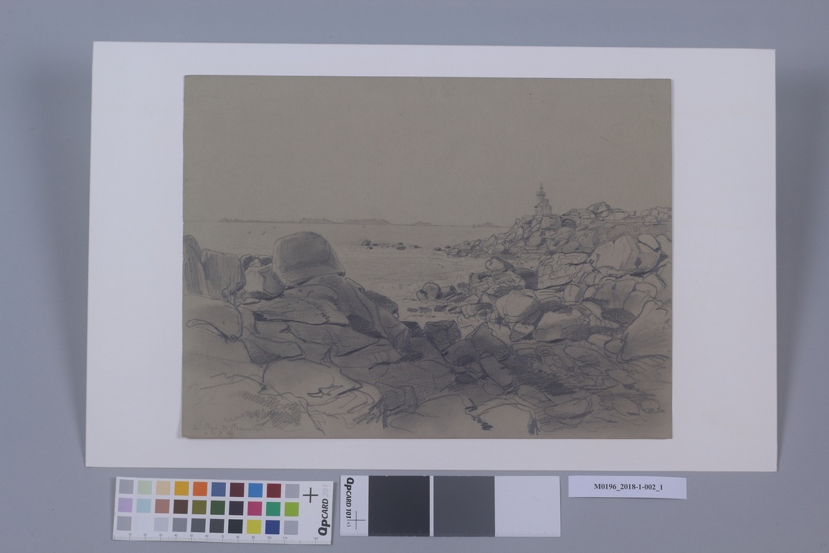 Le phare de Ploumanach et les 7 îles (titre inscrit)