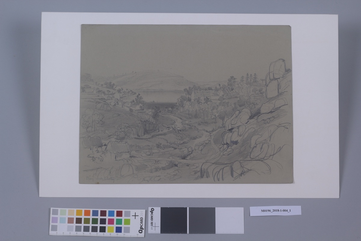 Étang du côté de Corlay (titre inscrit)