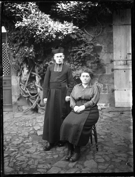 Alix de Kerever et son fils