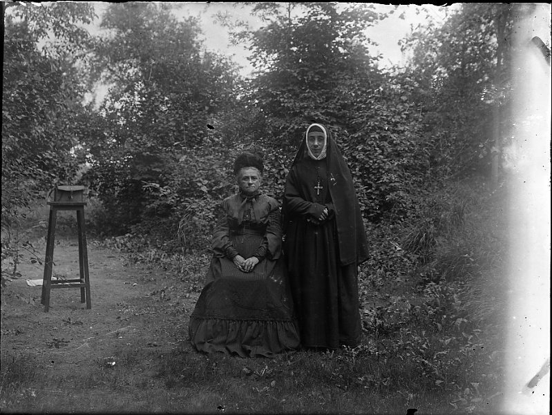 Portrait d'Alix de Kerever, religieuse, au Sacré-Coeur
