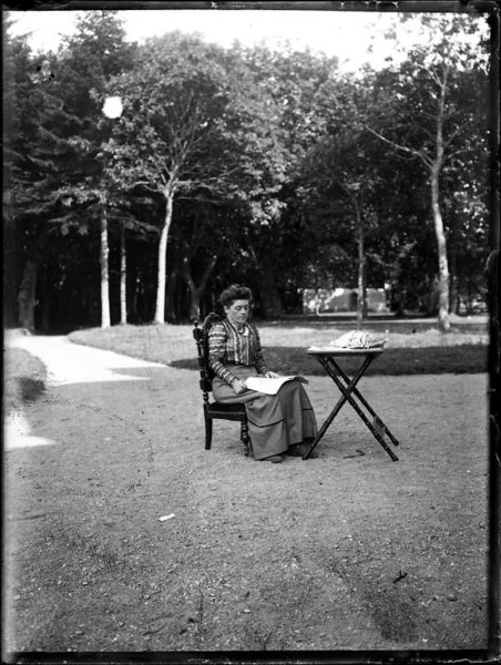 Madame de Kerever au manoir Saint-Germain