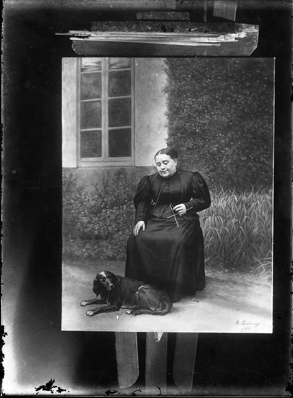 Peinture de A. Deschamps