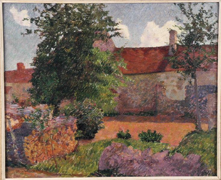 Paysage à Marlotte