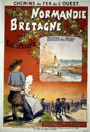 Normandie / Bretagne - Excursions, Bains de Mer