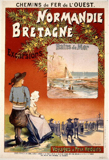 Normandie / Bretagne - Excursions, Bains de Mer