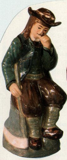 Fumeur de pipe breton