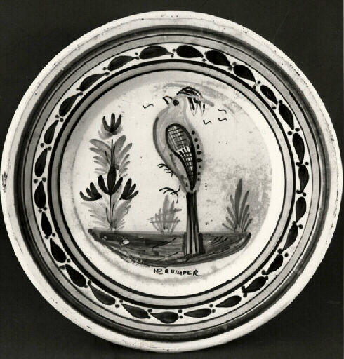 [assiette au perroquet]