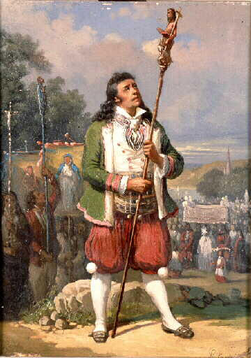 Homme de Plougastel-Daoulas en procession