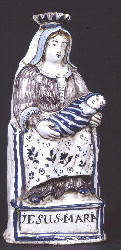 Vierge à l'enfant langé