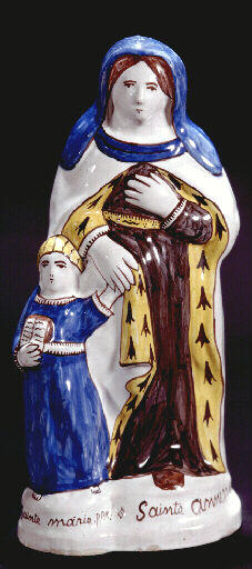 Sainte Anne et la Vierge enfant