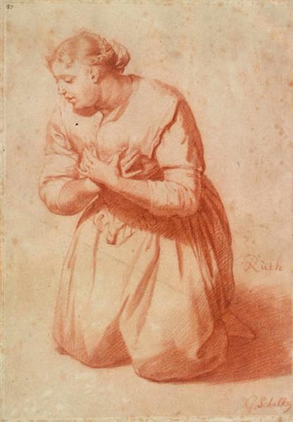 Ruth à genoux ; Femme à genoux (autre titre)