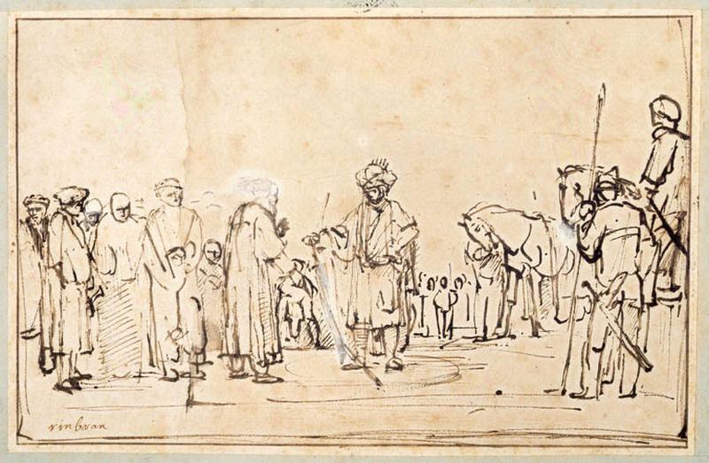 Popilius et Antiochus ; Sujet inconnu