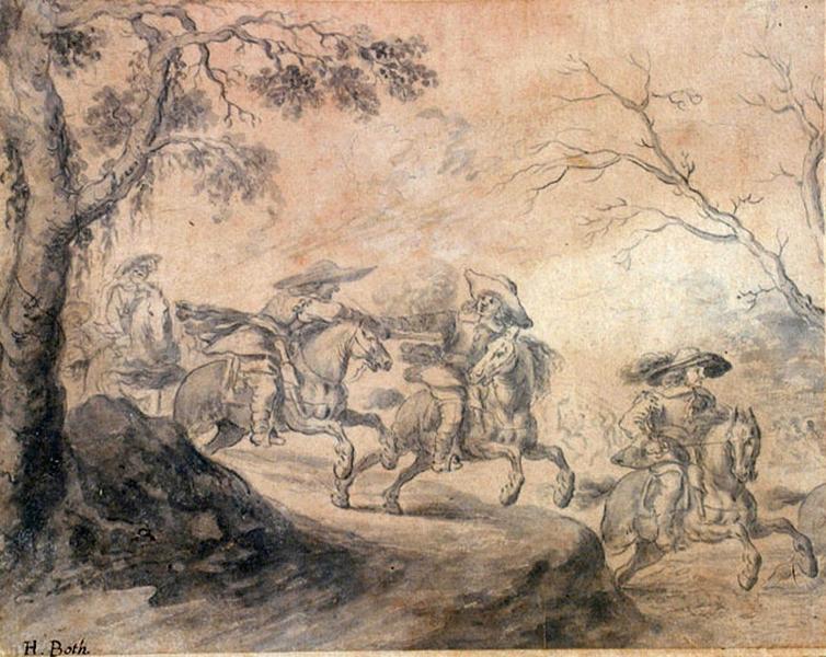 Un combat de cavalerie
