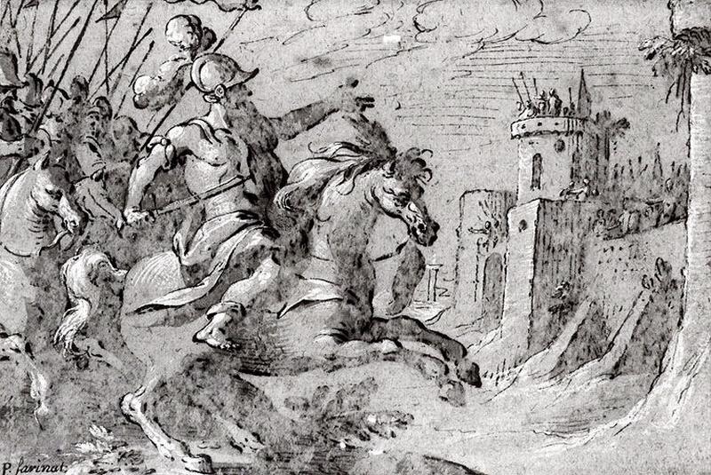 Attaque d'un château fort