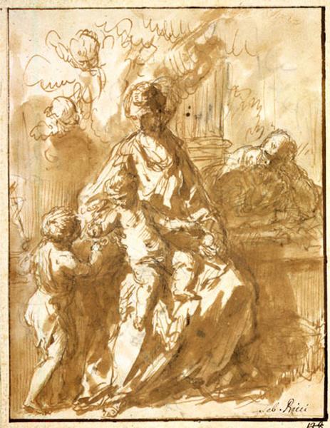 La Sainte Famille et Saint Jean