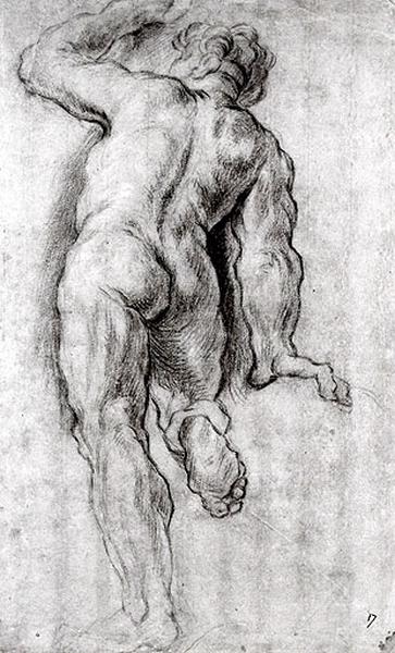 Dessin d'étude (recto) ; Dessin d'étude (verso)