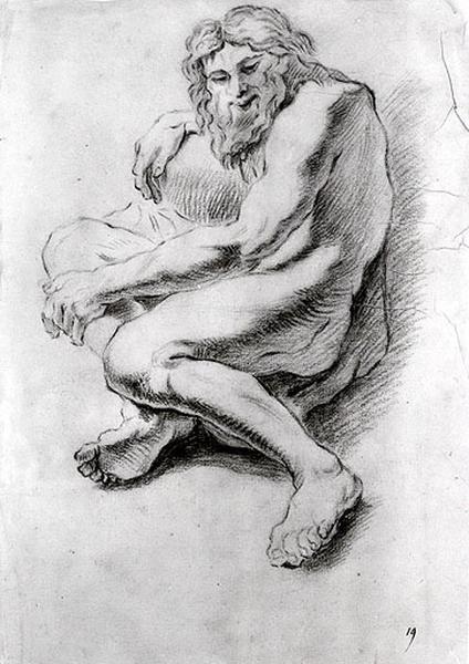 Dessin d'étude (recto) ; Dessin d'étude (verso)