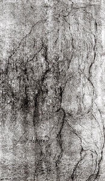 Dessin d'étude (recto) ; Dessin d'étude (verso)