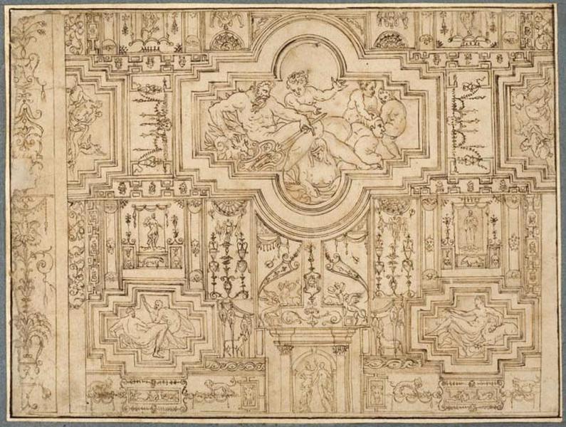 Galerie d'Ulysse ; Dessin d'ornement