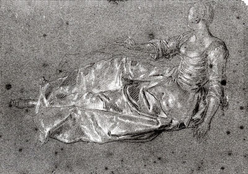 Femme assise à terre